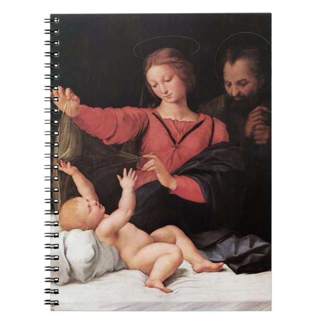Madonna of Loreto - Raphael - c1511 Anteckningsbok (Framsidan)