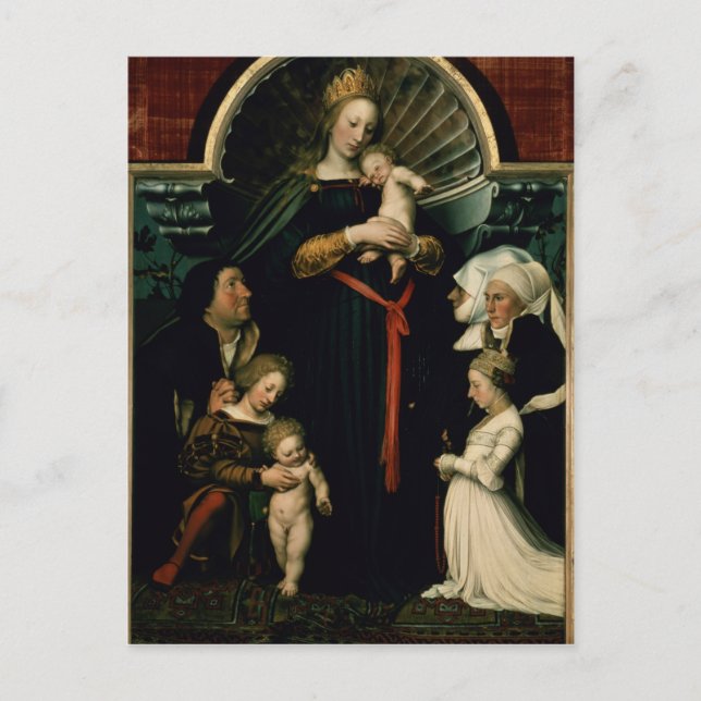 Madonna of the Burgermeister Meyer Vykort (Framsida)