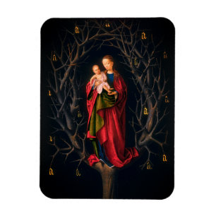 Madonna of the Dry Träd (Petrus Christus, 1462-5) Magnet