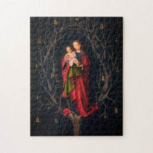 Madonna of the Dry Träd (Petrus Christus, 1462-5) Pussel