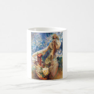 Madonna of the Lily, Mucha Kaffemugg