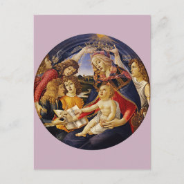 Madonna of the Magnificat by Botticelli Vykort