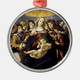 Madonna of the Pomegranate Julgransprydnad Metall