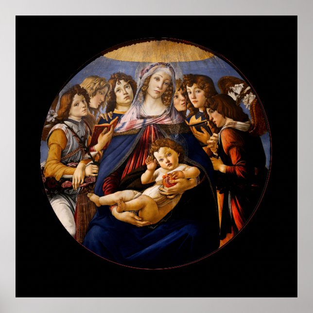 Madonna of the Pomegranate Poster (Framsidan)