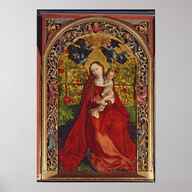 Madonna of the Ro Bower, 1473 Poster (Framsidan)