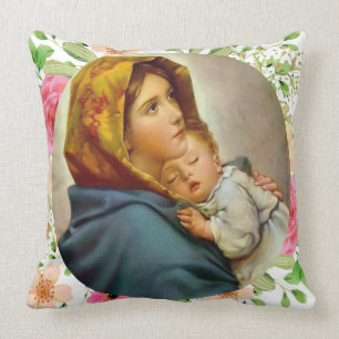Madonna of the Streets Heliga Mary Madonnina Kudde