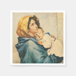 Madonna of the streets - Roberto Ferruzzi Pappersservett