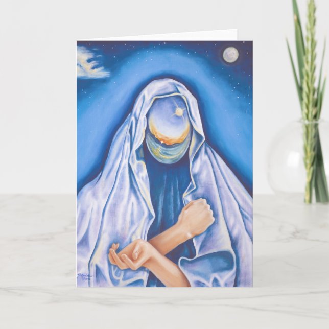"Madonna of the Universe" Andlig Note Card Kort (Framsida)