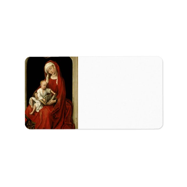 Madonna Recifying Angelic Krona Adressetikett (Framsidan)