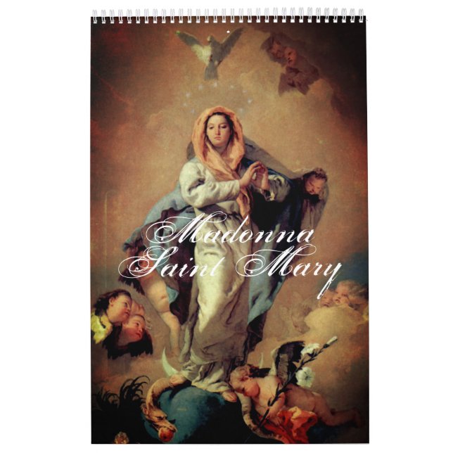 Madonna – Saint Mary – Maria – Gottesmutter Kalender (Omslag)