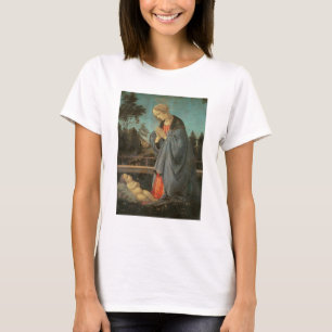 Madonna som tillber barnet, c.1477-80 (olja på p t-shirt