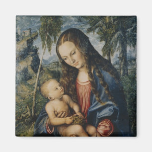 Madonna under granträd, c.1510 magnet