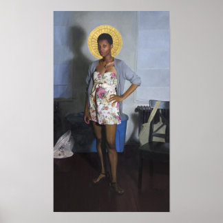 Madonna utan underordnad utskrift poster