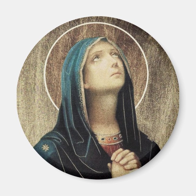 Madonna Vår Dam i Sorrow Magnet (Framsidan)