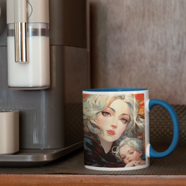 Madonna version 28 kaffemugg (Madonna version 28 coffee mug
)