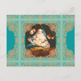 Madonna With Baby Jesus av Carlo Maratta (vykort) Helg Vykort