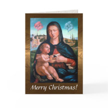 Madonna With Child, Bok och Cherubs