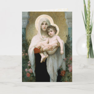 Madonnaen av ro helgkort