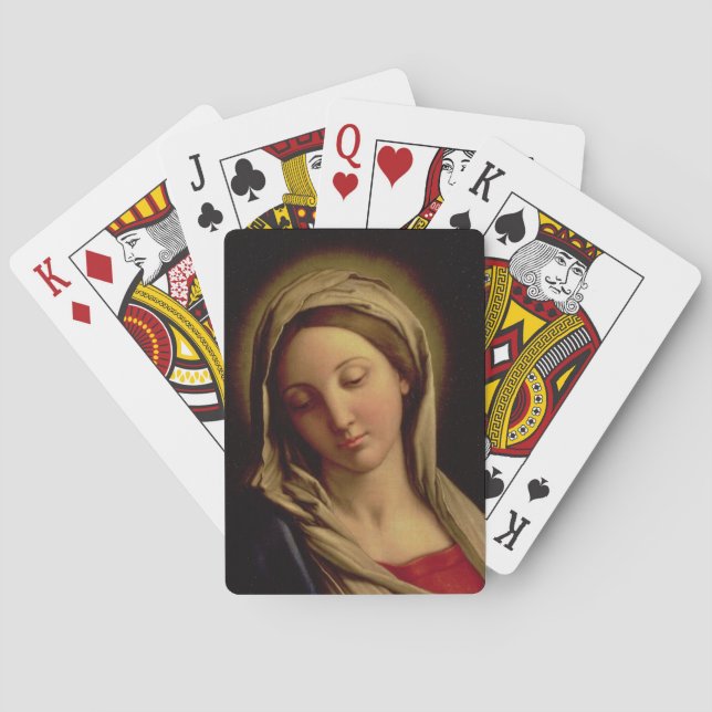 Madonnaen Kortlek (Baksidan)