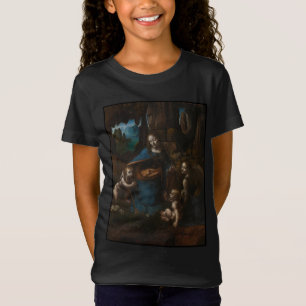 Madonnan av klipporna, Jungfru Maria, Jesus, Johan T Shirt