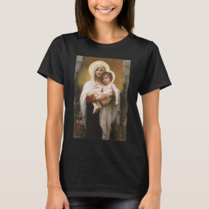 Madonnan av rosorna av Bouguereau T Shirt