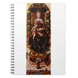 Madonnan della Candeletta Carlo Crivelli Konst Anteckningsbok