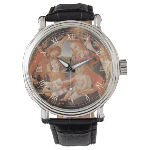 Madonnan med Magnificat av Sandro Botticelli Armbandsur