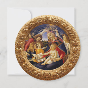 Madonnan med Magnificat av Sandro Botticelli Inbjudningar