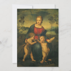 Madonnan med steglitsan av Raphael Sanzio