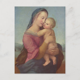 Madonnan och barnet (Tempi-Madonnan) av Rafael Vykort