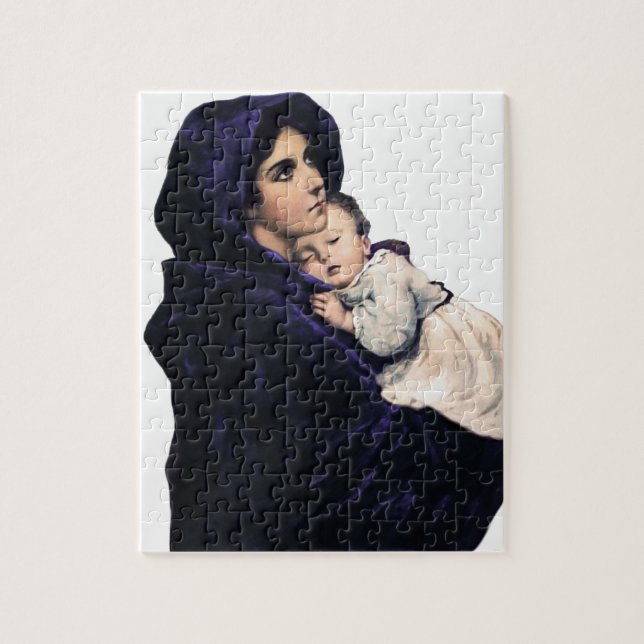 Madonnina Madonna av gatorna Pussel (Vertikal)