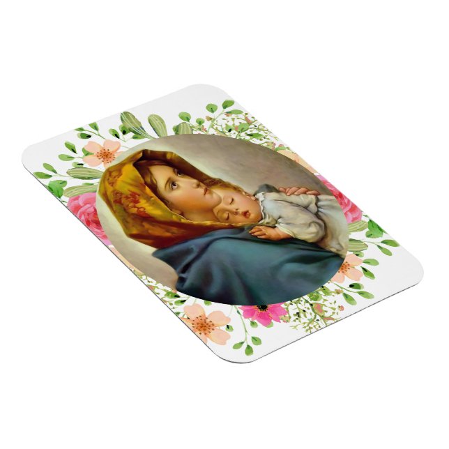 Madonnina Madonna the Streets Ferruzzi Mary Magnet (Högersidan)