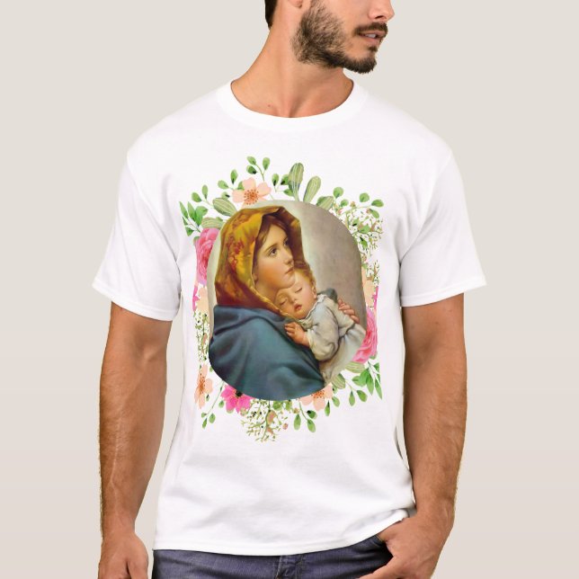 Madonnina Madonna the Streets Ferruzzi Mary T Shirt (Framsida)