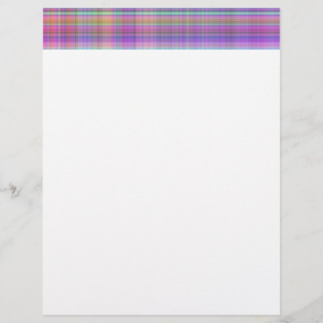 madras i blått,turkos,rosa, gult,grönt (Framsida)