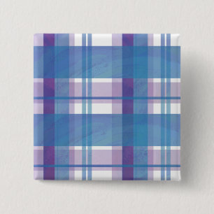 Madras Play Blue och Lila Knapp