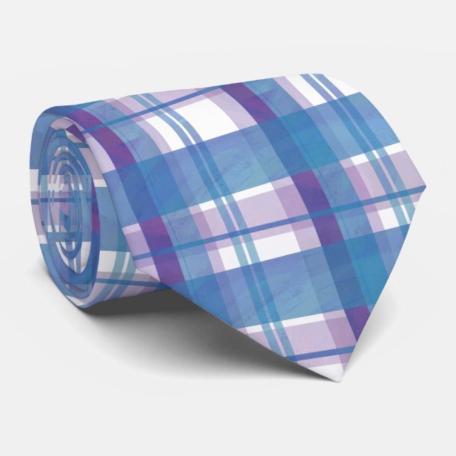 Madras Play Blue och Lila Slips (Rullad)