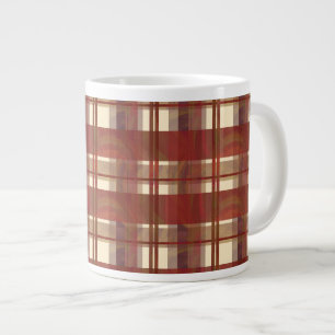 Madras Play Fall Red Jumbo Mugg