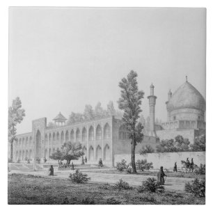 Madrasa-yi Masjid-i schahSultan Hussein, i Isfaha Kakelplatta