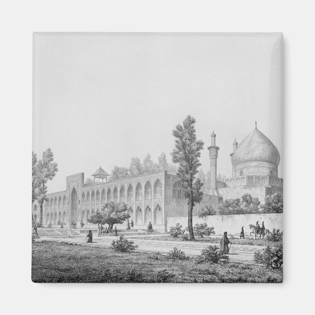 Madrasa-yi Masjid-i Shah Sultan Hussein, på Isfaha Magnet (Framsidan)