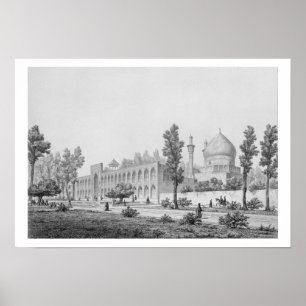 Madrasa-yi Masjid-i Shah Sultan Hussein, på Isfaha Poster