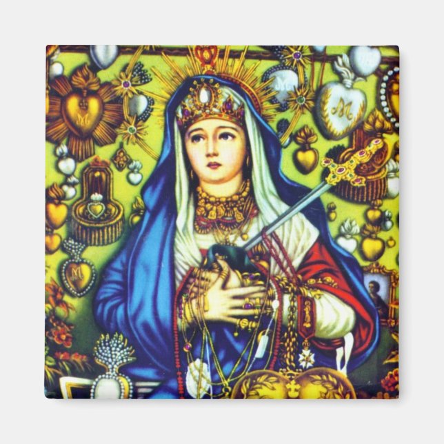 Madre Dolorosa Magnet (Framsidan)
