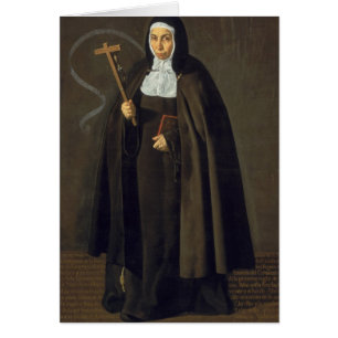 Madre Maria Jeronima de la Fuente, 1620 Hälsningskort