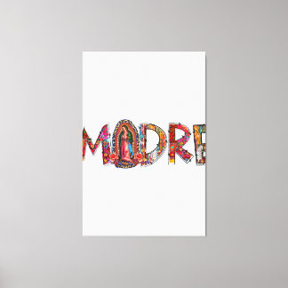 Madre Mexican Mor Mamma Mamma Latx Vår Dam av G Canvastryck