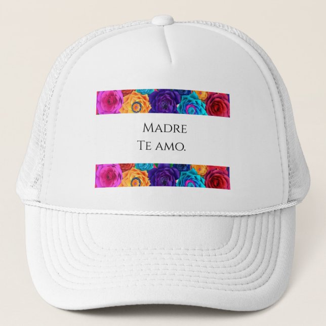 "Madre Te Amo" - Mors dag hatt Keps (Framsida)