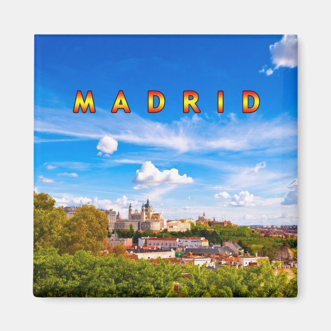 Madrid 02E Magnet (Framsidan)