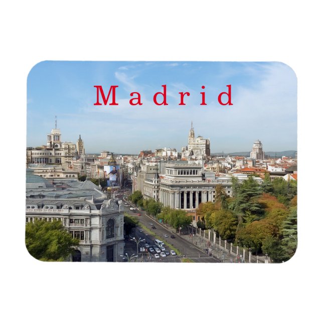 Madrid. #15. magnet (Horisontell)