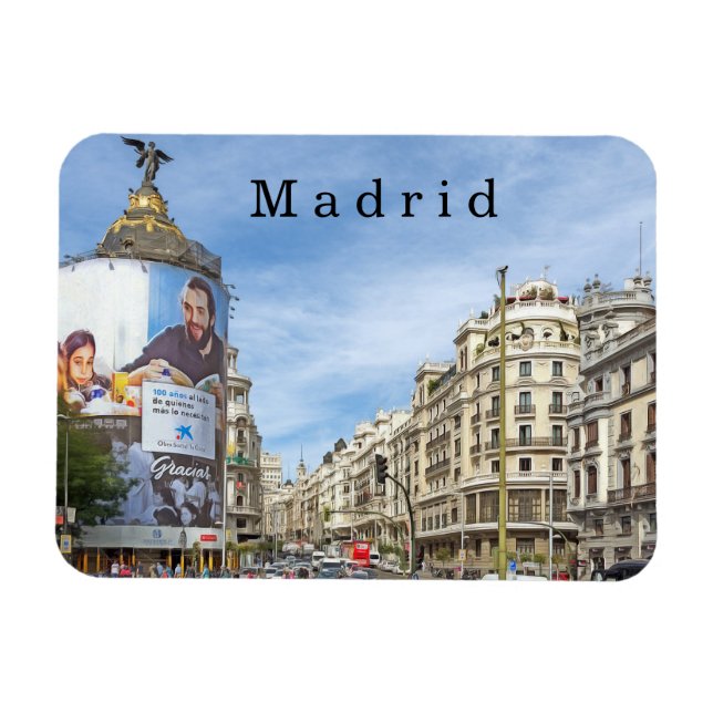 Madrid. 1. magnet (Horisontell)