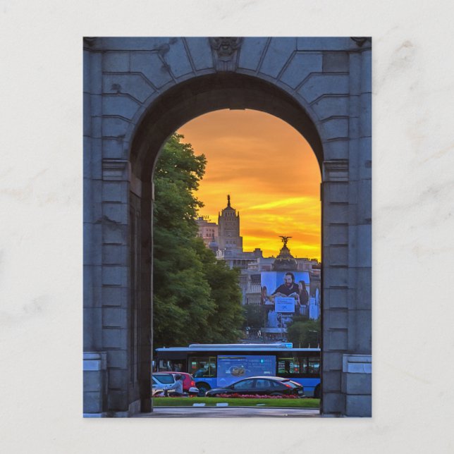 Madrid. 8. vykort (Framsida)