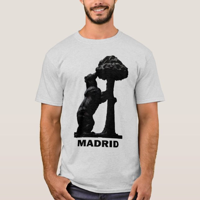 Madrid björn och Madronoträd Tee (Framsida)