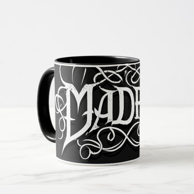 Madrid Coffee Mugg - Heavy Metall Music Madrid (Framsida vänster)